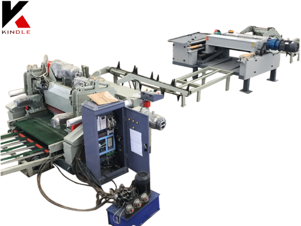 Linha avançada de produção de madeira compensada para fabricação de alta produção