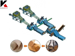 Processamento de painel de madeira industrial com linhas automatizadas