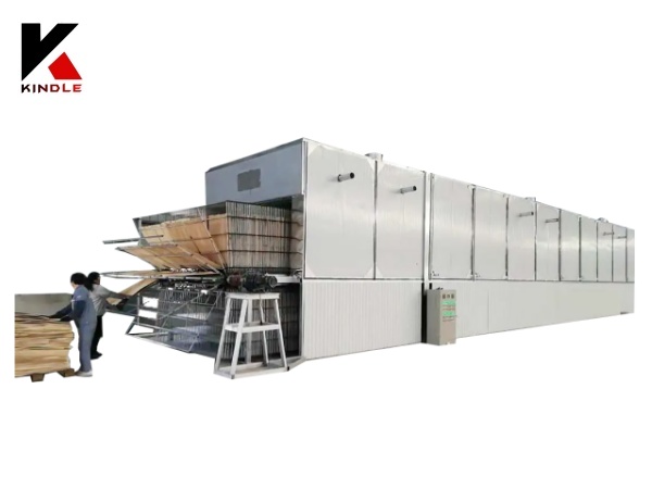  Equipamento de compensado com economia de energia para facilidade de face de madeira, folheado
