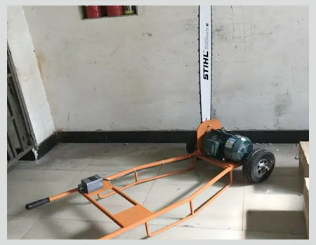 Tipo de cortador de log manual