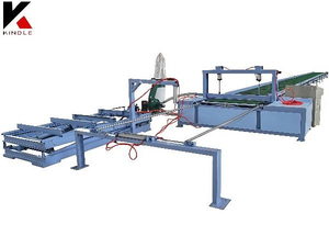 Sistema de lay -up automático de madeira de alta eficiência para composição de folheado
