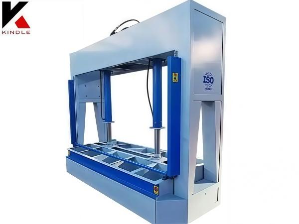 Máquina de prensagem isostática fria de alta planicidade para madeira compensada e porta 
