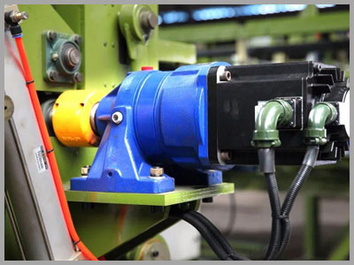 modelo de detalhes do servo motor