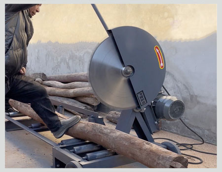 Cortador de log manual tipo 2