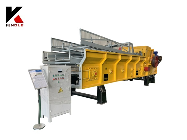 Máquina de trituração de madeira pesada com capacidade 10ton