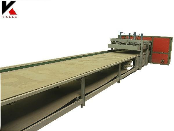 Linha de formação em branco de madeira compensada mecânica para Pb PartlelBoard na máquina de fabricação de linha de produção