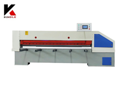 Cortador de guilhotina de precisão para corte de madeira